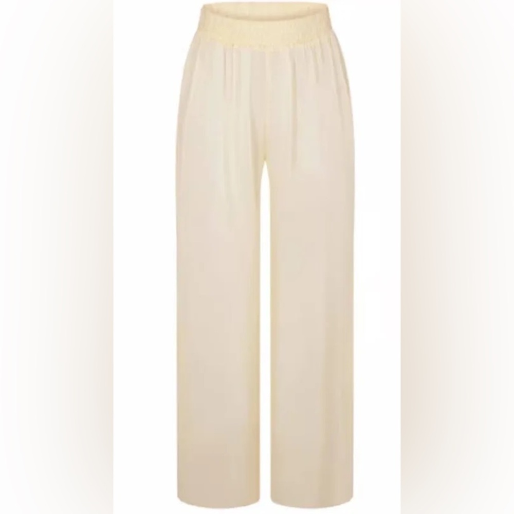 SKIMS sheer Celeste smoked silk pants size 3X (fit 50/52+)